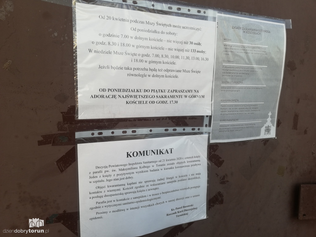 Kapłani z parafii pw. M. Kolbego zarażeni COVID-19