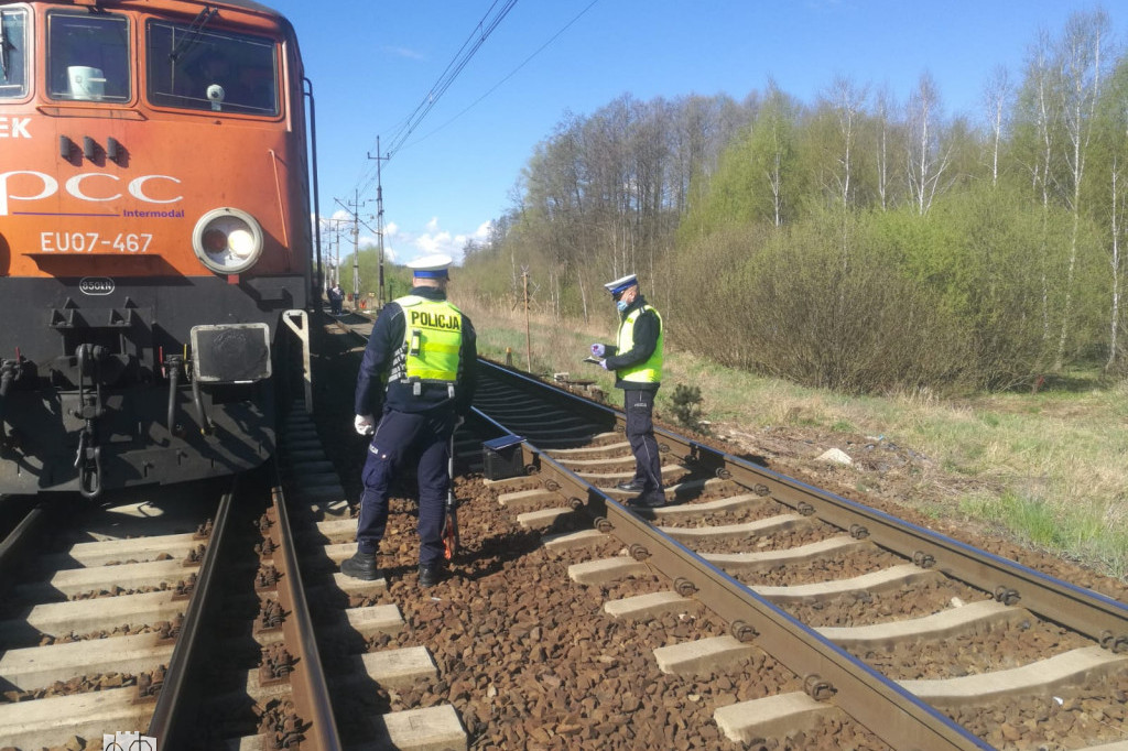 Śmiertelne potrącenie na torach pod Toruniem