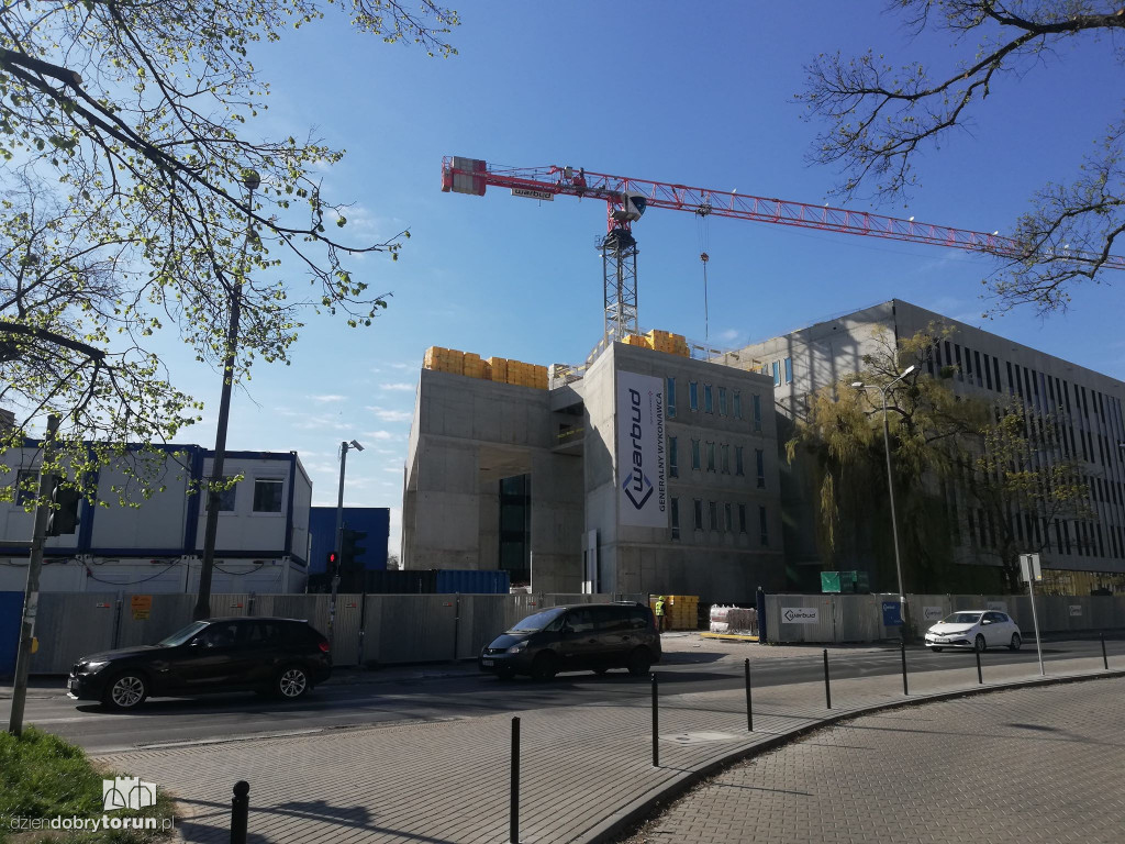 Trwa budowa sądu przy ul. Grudziądzkiej