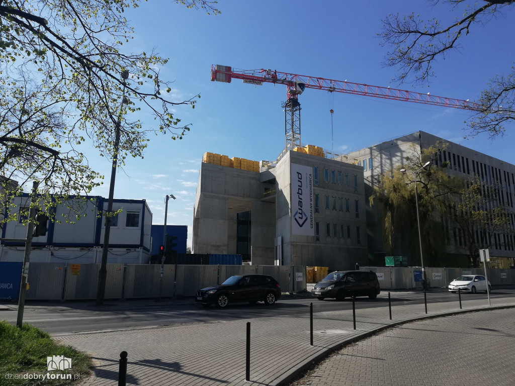Trwa budowa sądu przy ul. Grudziądzkiej