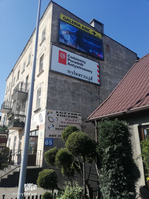 Miasto dziękuje medykom na specjalnych banerach
