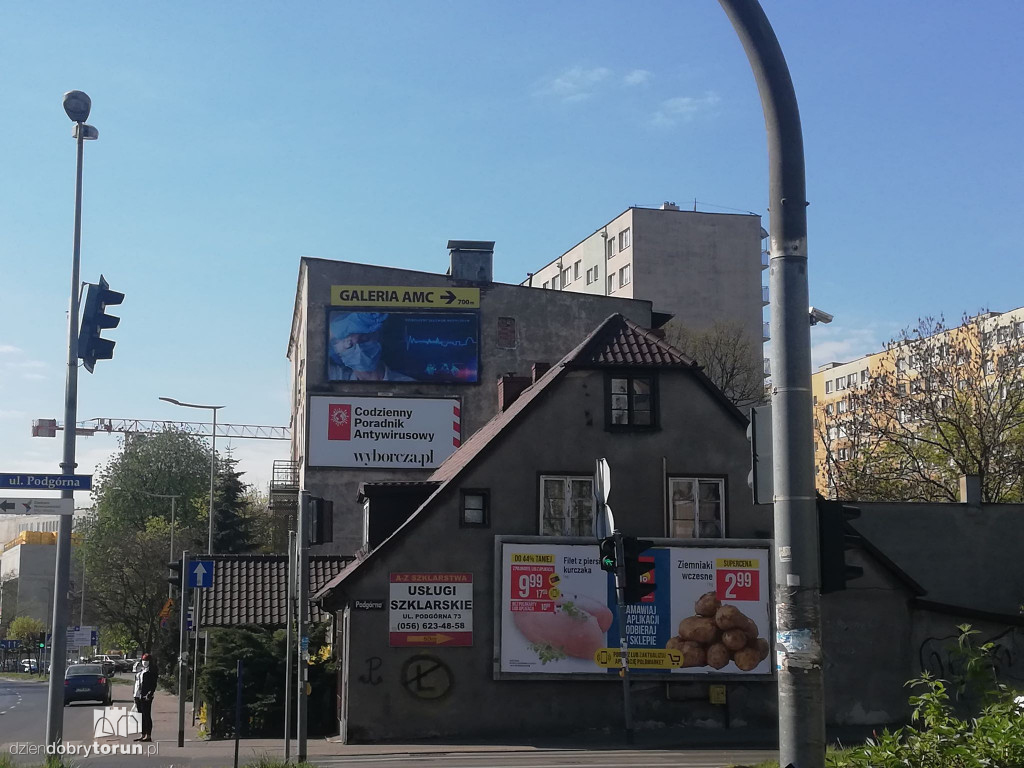 Miasto dziękuje medykom na specjalnych banerach
