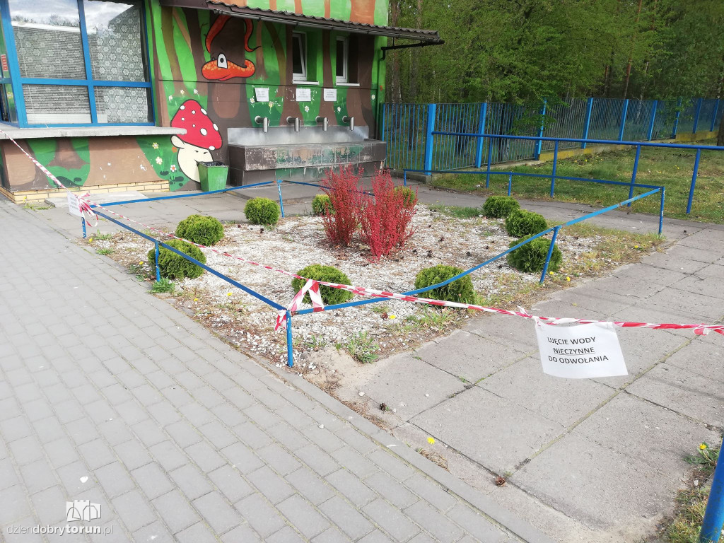 Źródełko wody kredowej zamknięte