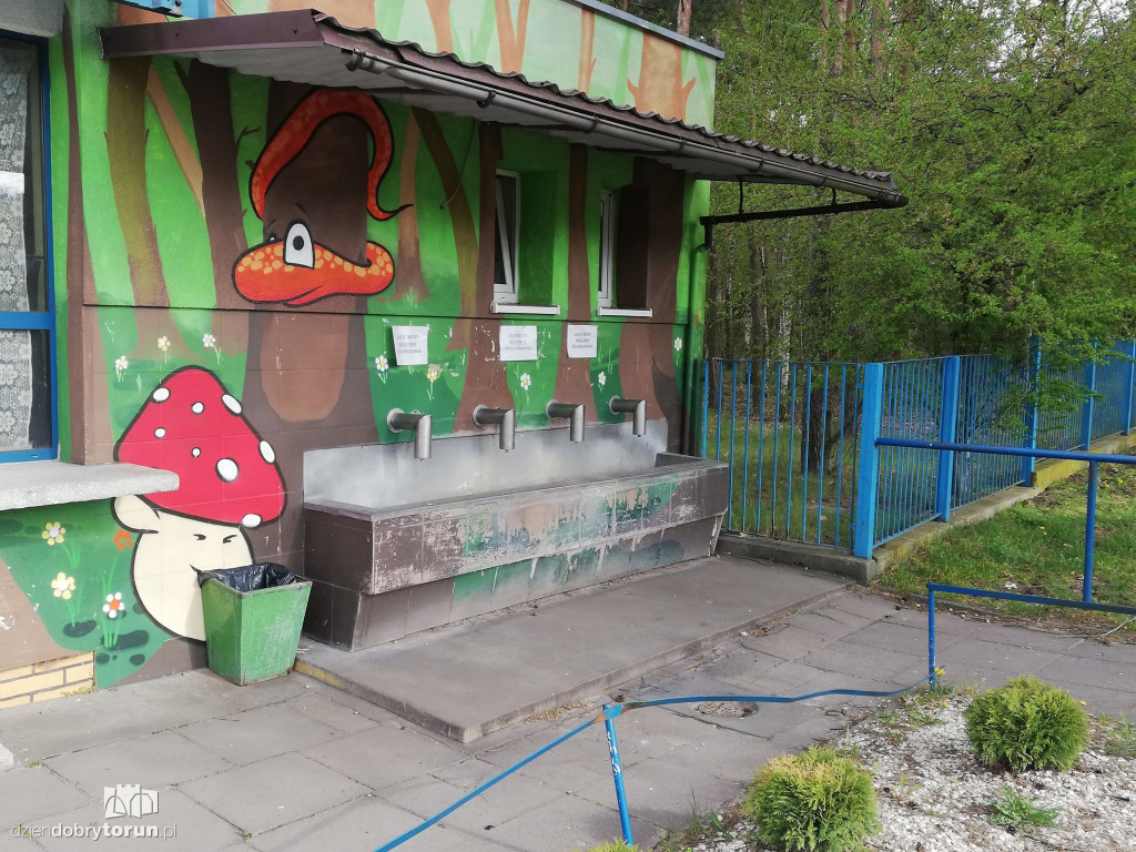 Źródełko wody kredowej zamknięte