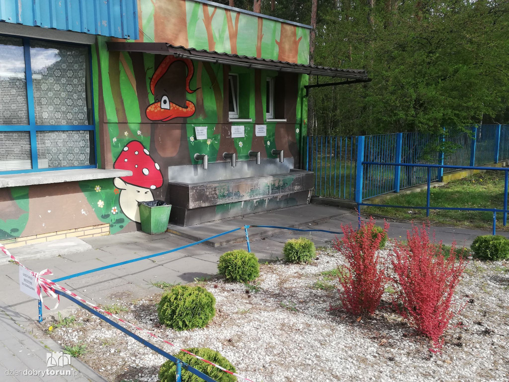 Źródełko wody kredowej zamknięte