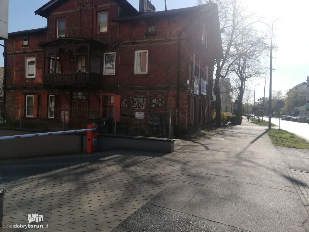 Protest mieszkańców z ul. Antczaka 46