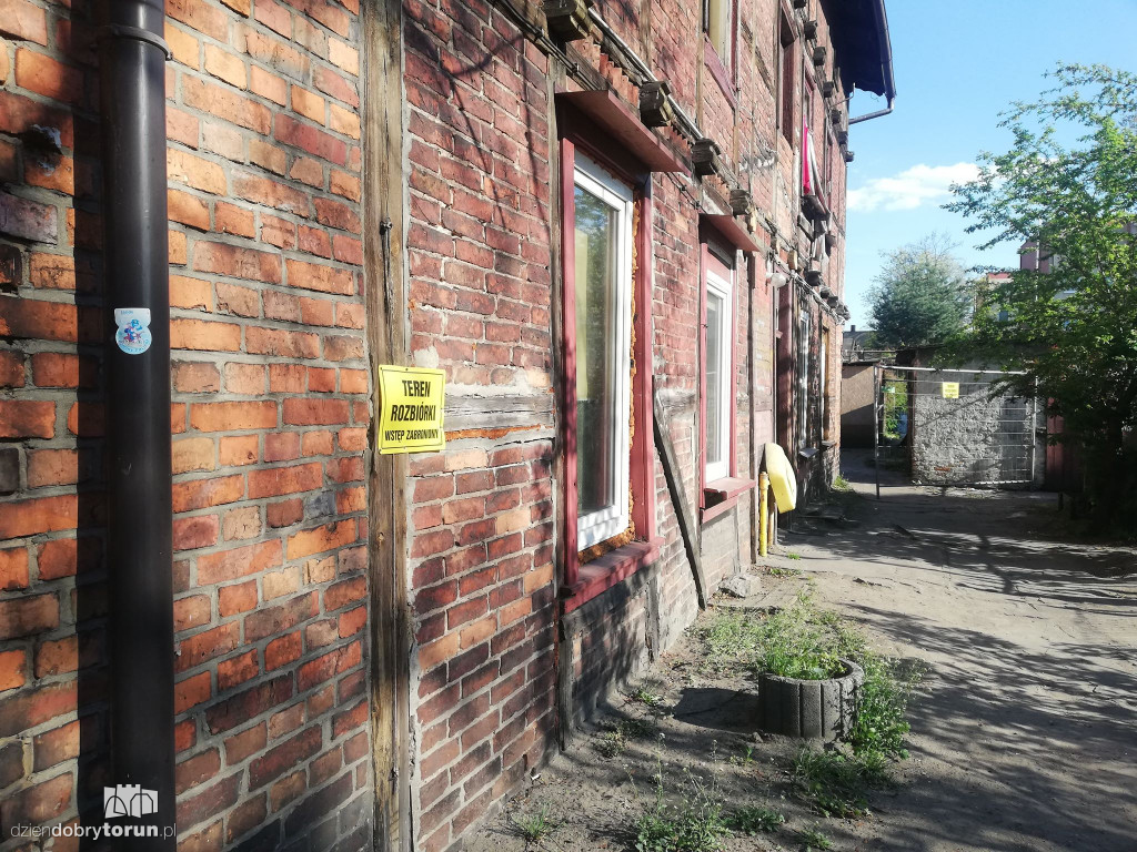 Protest mieszkańców z ul. Antczaka 46