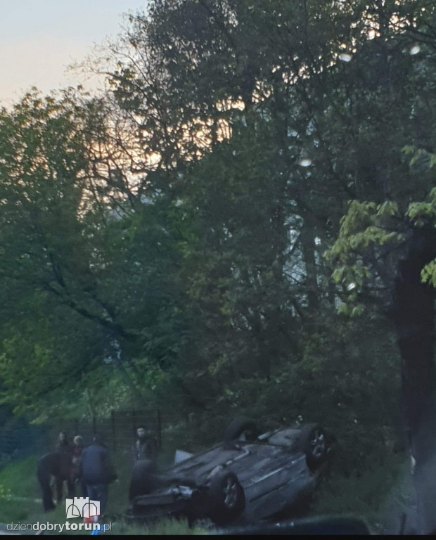 Wypadek przy ulicy Traugutta w Toruniu