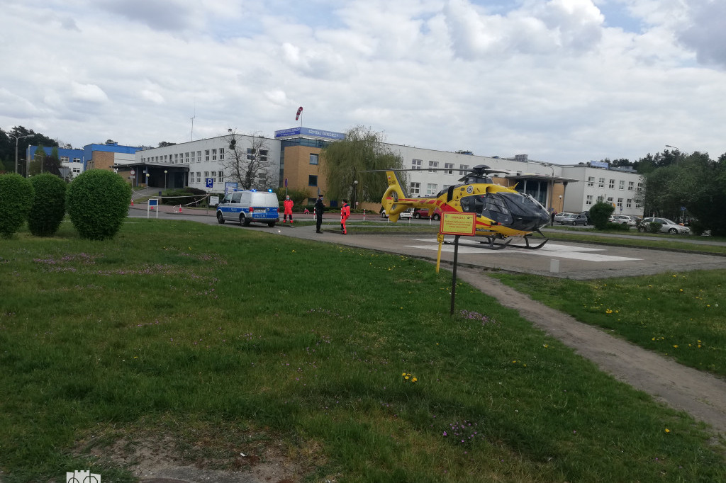 Transport medyczny w asyście policji i SM