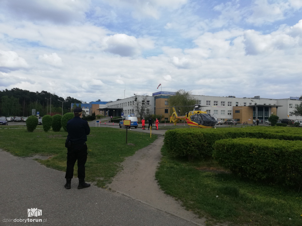 Transport medyczny w asyście policji i SM