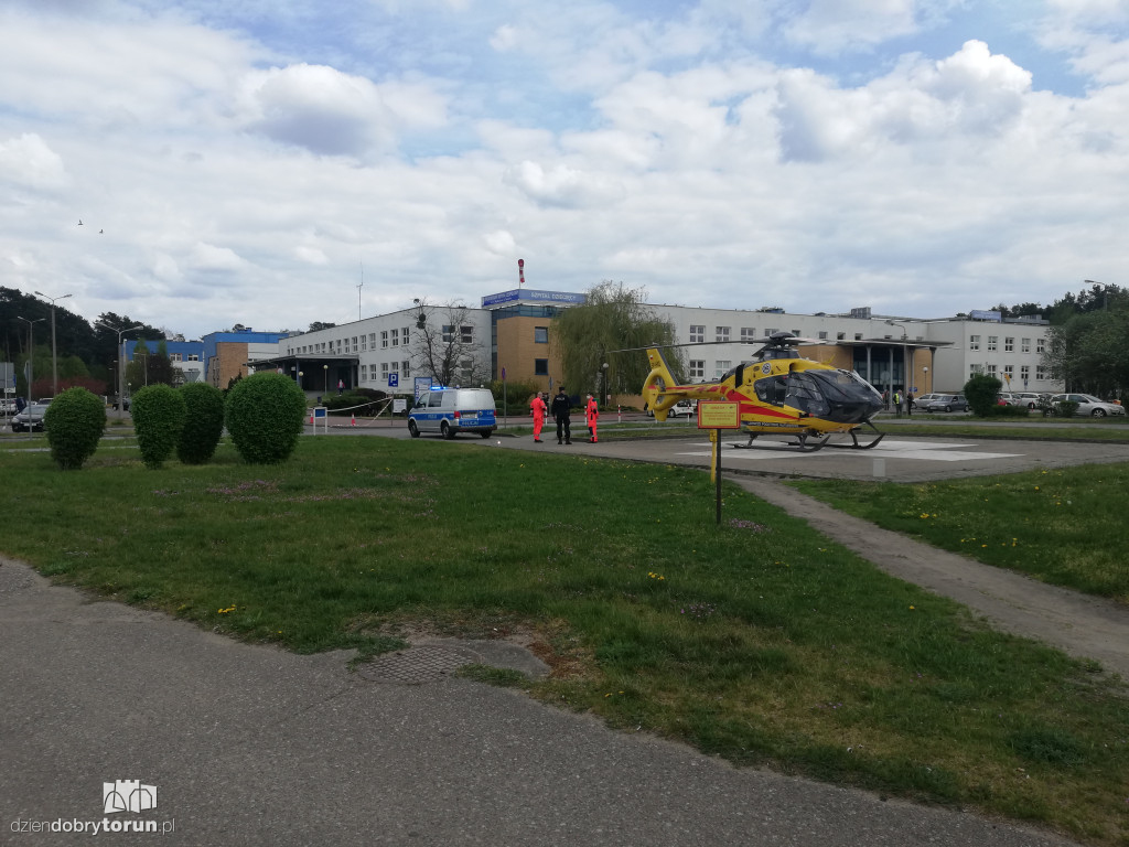 Transport medyczny w asyście policji i SM