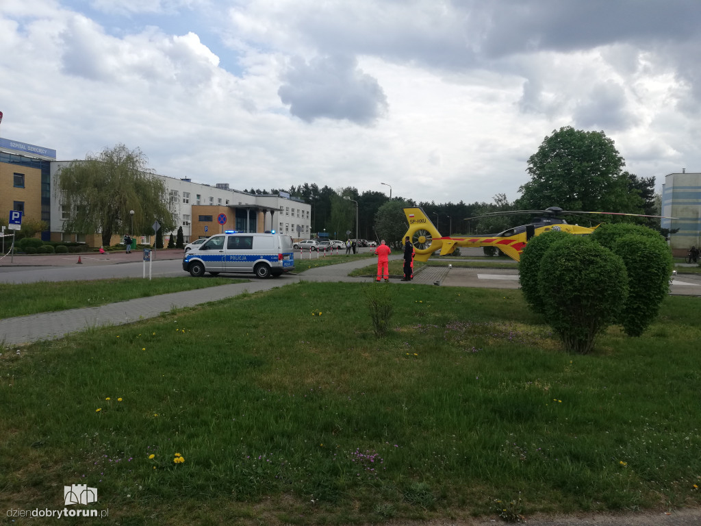 Transport medyczny w asyście policji i SM