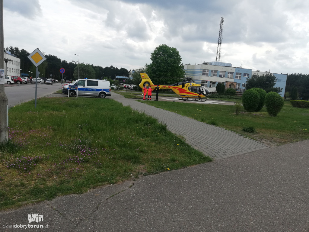 Transport medyczny w asyście policji i SM
