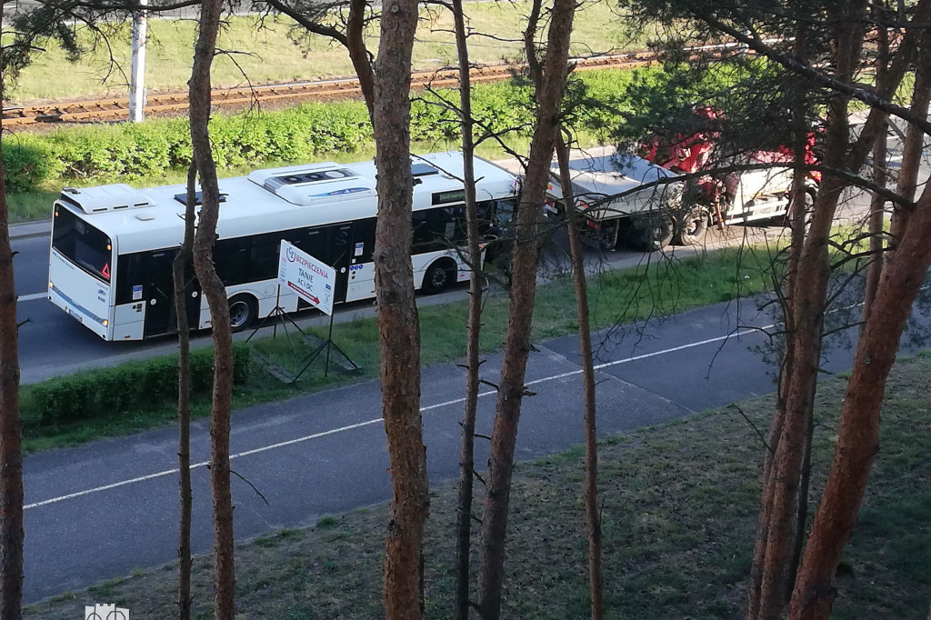 Zepsuty autobus Solaris Urbino 12