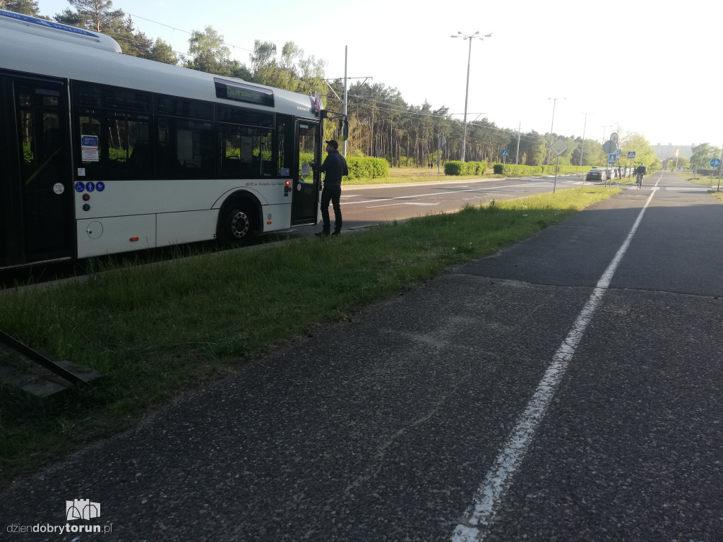 Zepsuty autobus Solaris Urbino 12