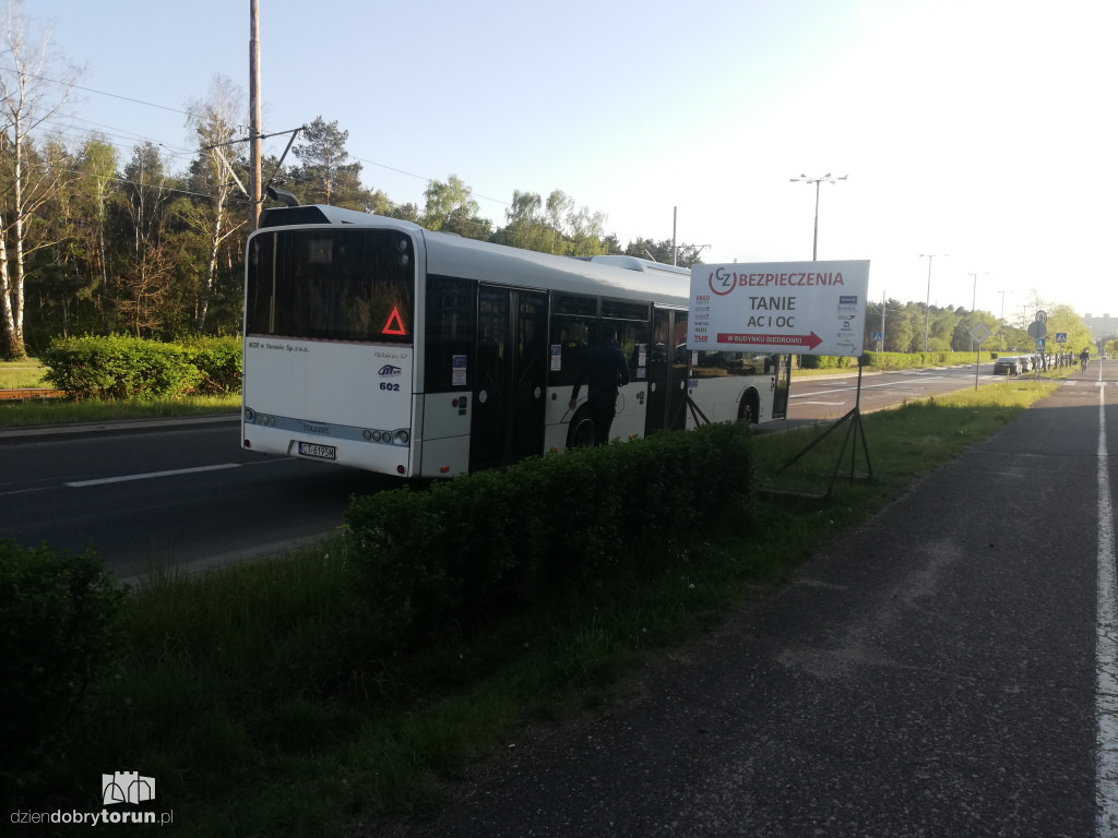 Zepsuty autobus Solaris Urbino 12
