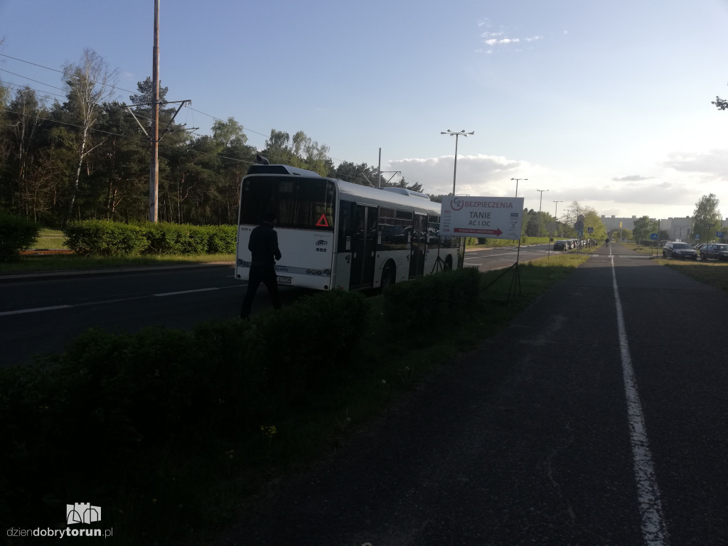 Zepsuty autobus Solaris Urbino 12