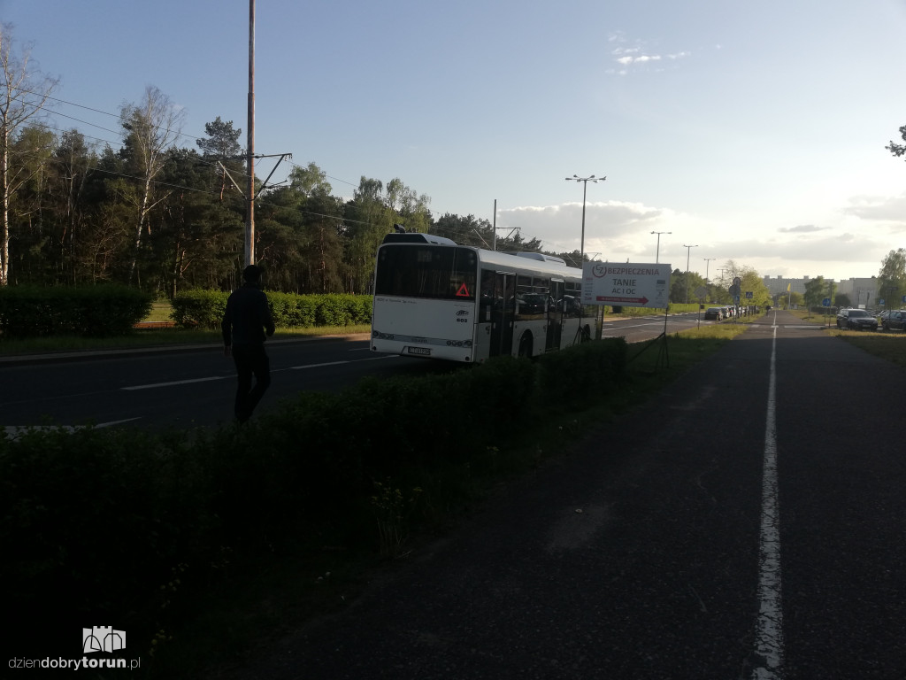 Zepsuty autobus Solaris Urbino 12