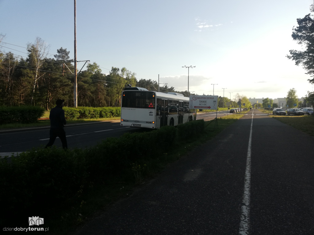 Zepsuty autobus Solaris Urbino 12