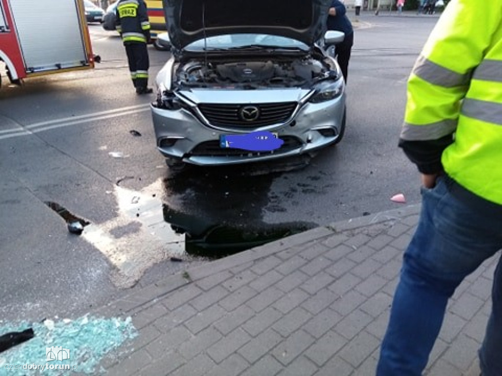 Groźne zderzenie w Toruniu. Co się stało?