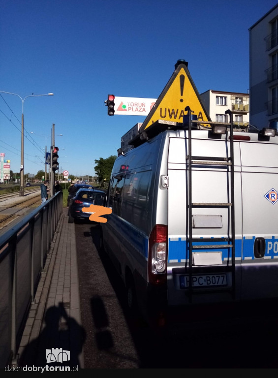 Kolizje na kilku toruńskich ulicach