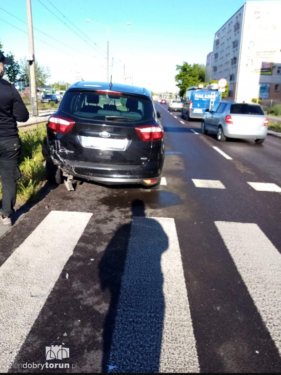 Kolizje na kilku toruńskich ulicach