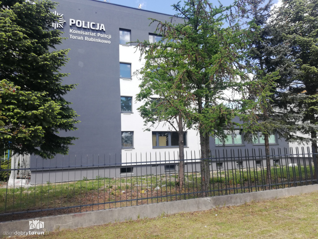Remont komisariatu policji na Rubinkowie