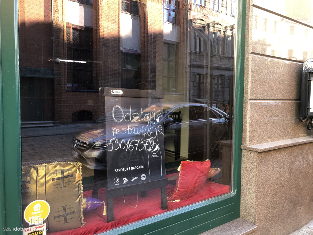 Toruń: kolejna restauracja znika ze starówki
