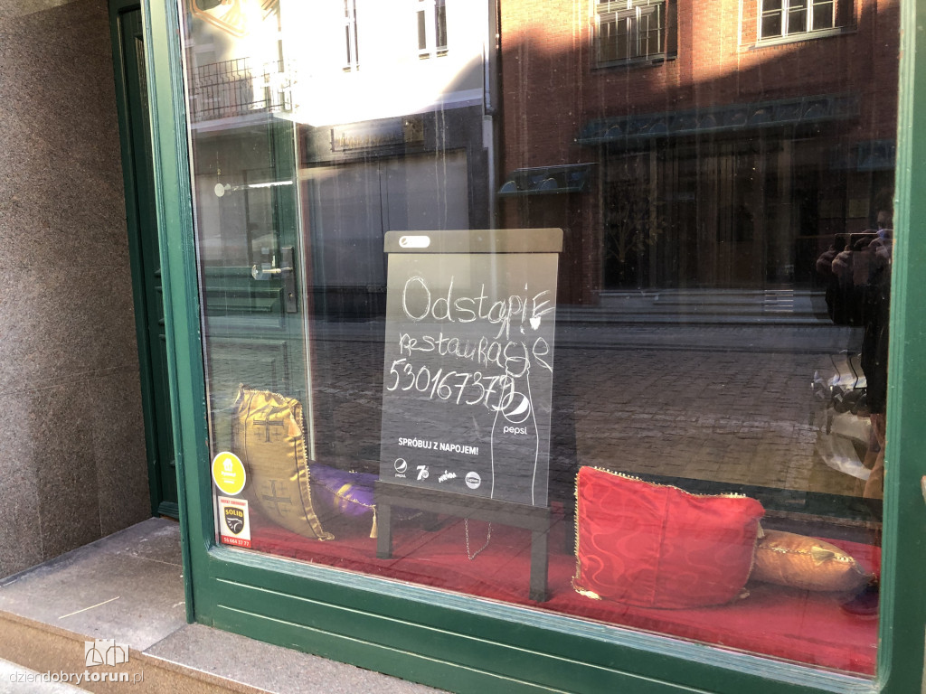 Toruń: kolejna restauracja znika ze starówki