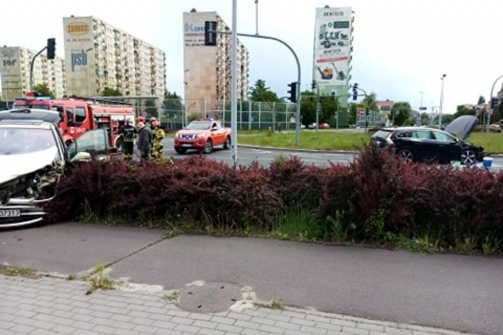 Zderzenie na ważnym skrzyżowaniu