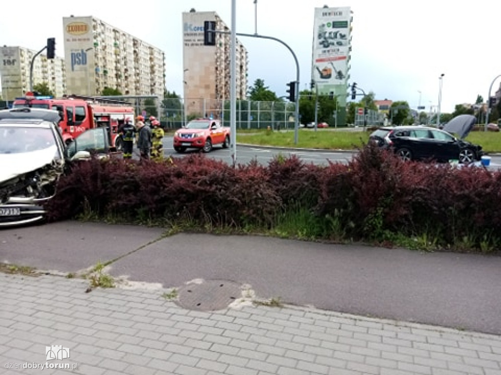 Zderzenie na ważnym skrzyżowaniu