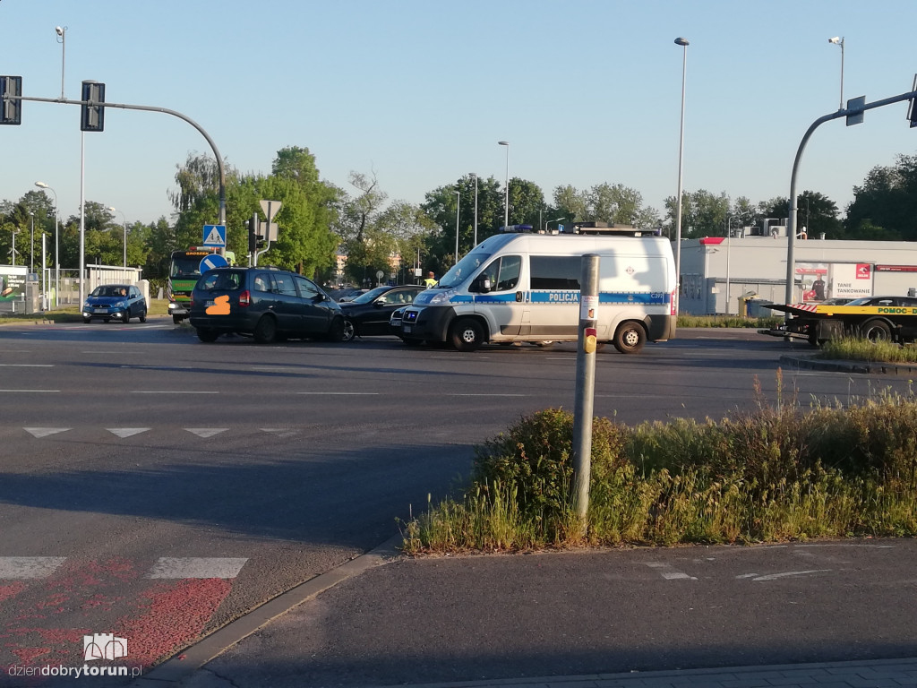 Kolizja przy Skłodowskiej-Curie/ Bukowej