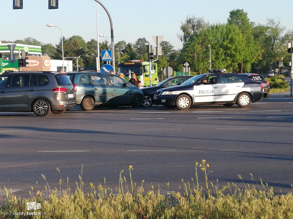 Kolizja przy Skłodowskiej-Curie/ Bukowej