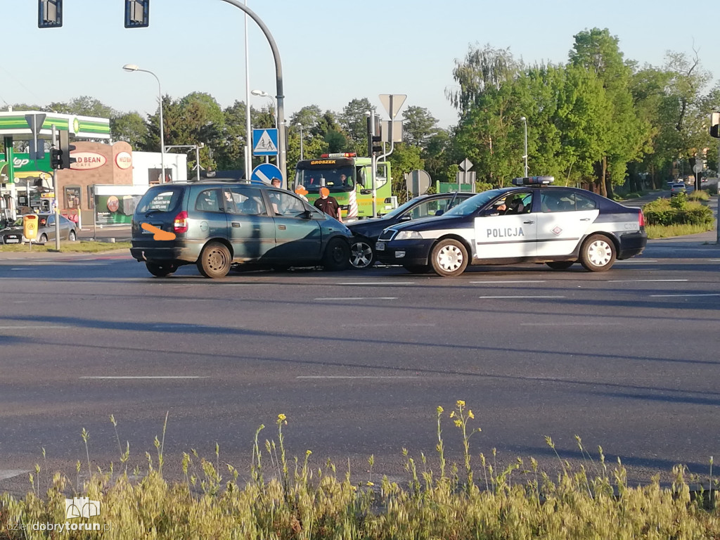 Kolizja przy Skłodowskiej-Curie/ Bukowej