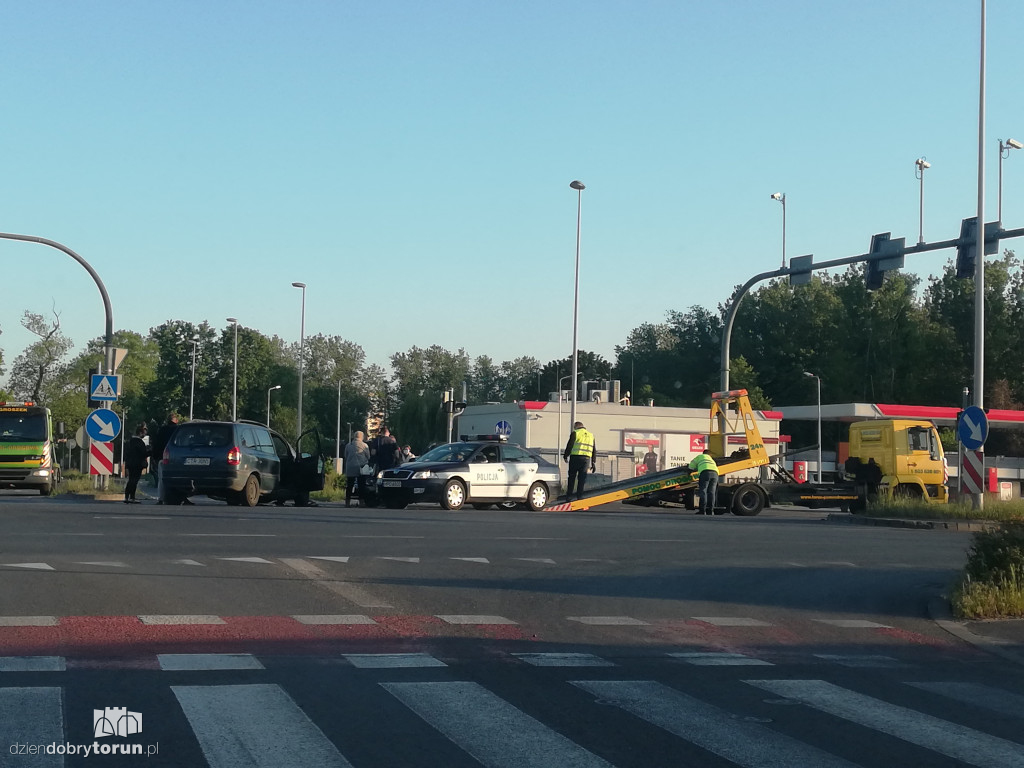 Kolizja przy Skłodowskiej-Curie/ Bukowej