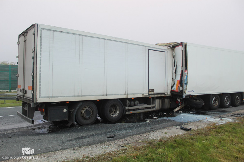 Utrudniony ruch na A1 w kierunku Torunia