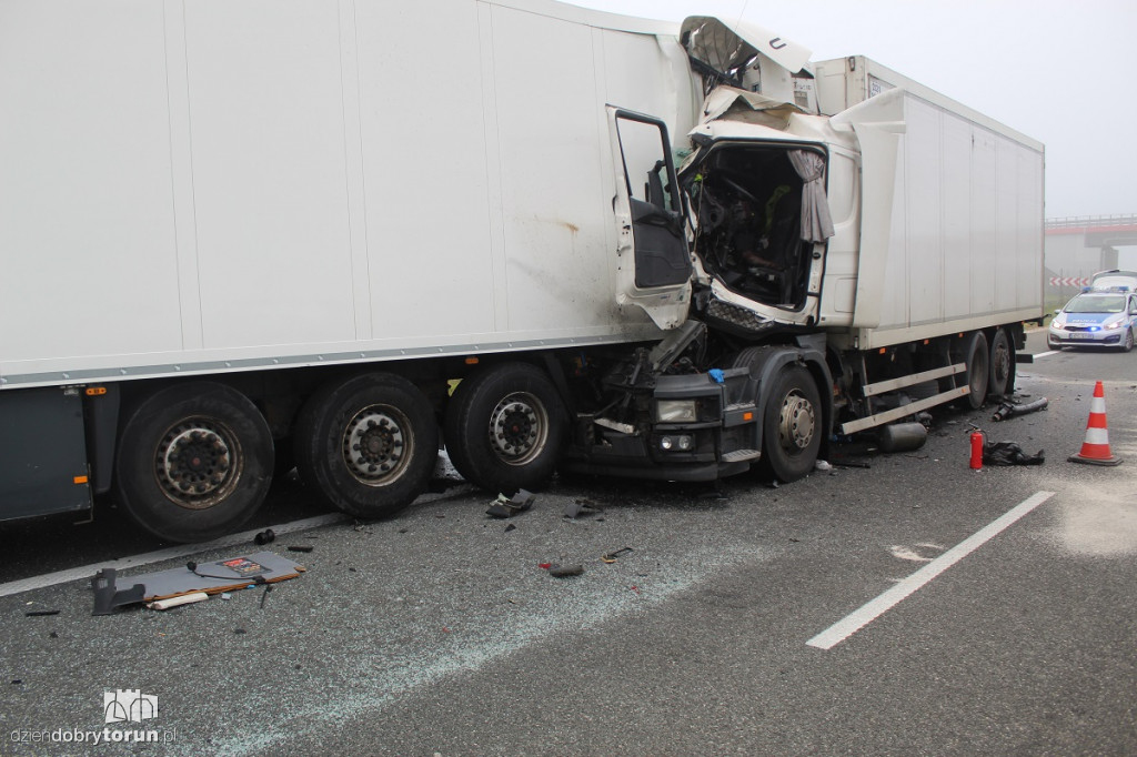 Utrudniony ruch na A1 w kierunku Torunia