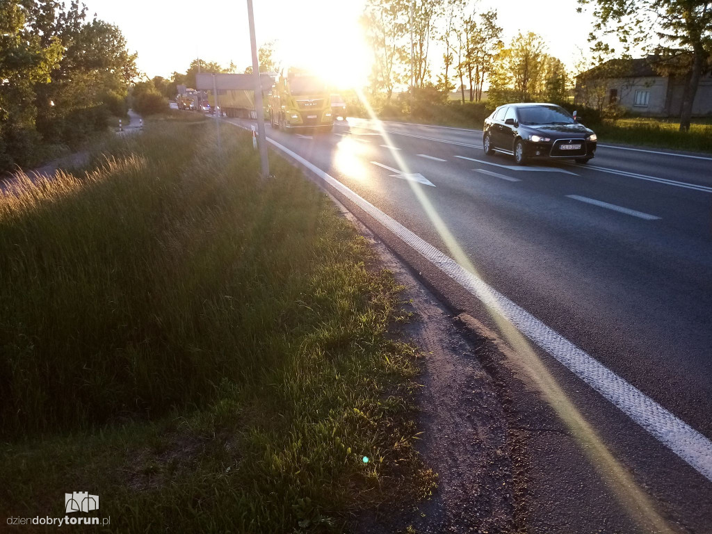 Groźne zderzenie w Zębówcu k. Torunia