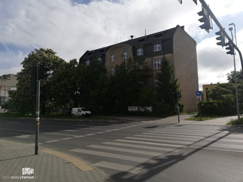 Pożar w budynku przy ul. Grudziądzkiej