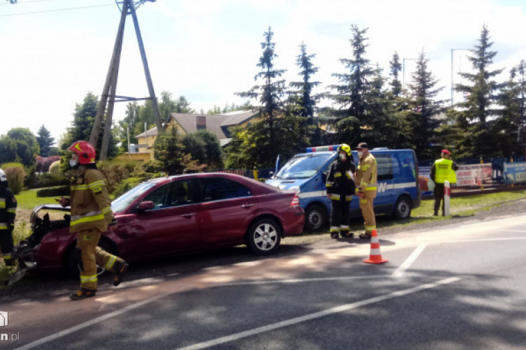 Dwie groźne kolizje w Gniewkowie