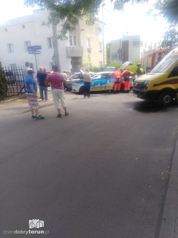 Groźne zderzenie przy ul. 63. Pułku Piechoty