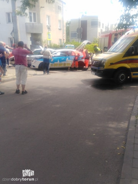 Groźne zderzenie przy ul. 63. Pułku Piechoty