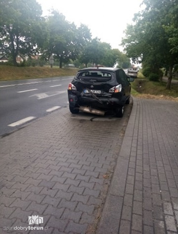 Kolizja w Głogowie pod Toruniem