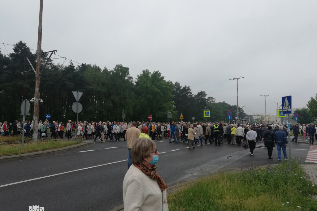 Procesja Bożego Ciała na Skarpie