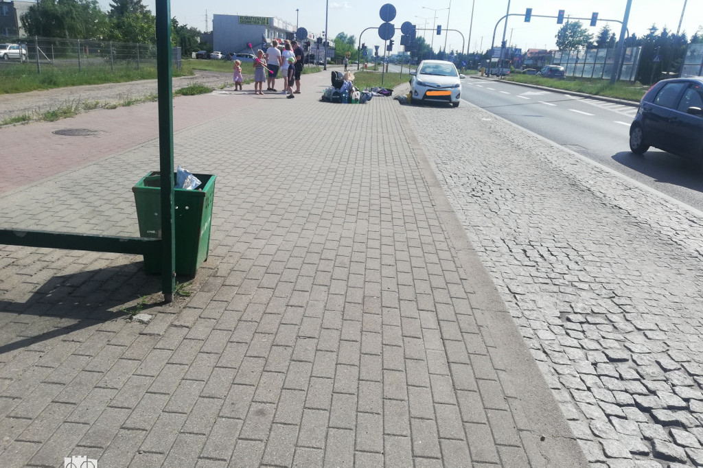 Groźna kolizja przy ul. Olsztyńskiej