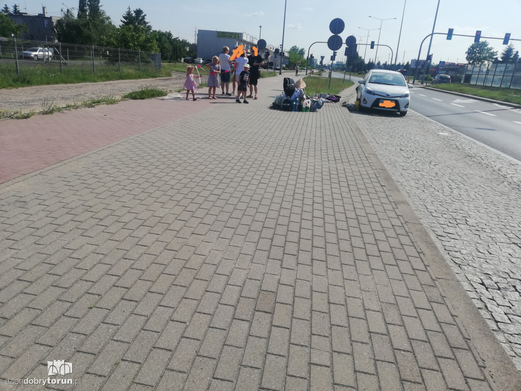 Groźna kolizja przy ul. Olsztyńskiej