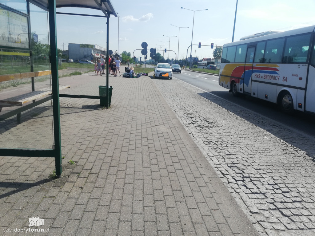 Groźna kolizja przy ul. Olsztyńskiej