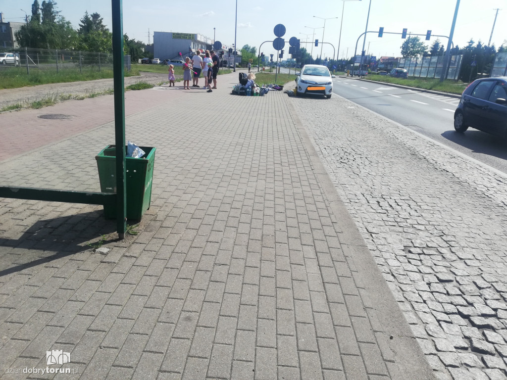 Groźna kolizja przy ul. Olsztyńskiej