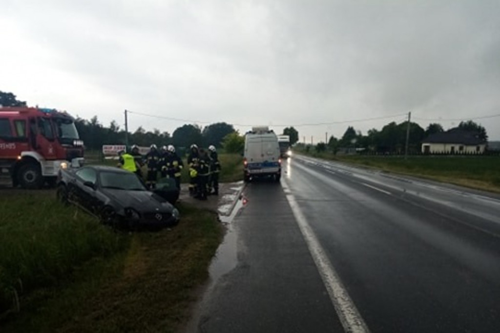Wypadek na drodze pod Toruniem