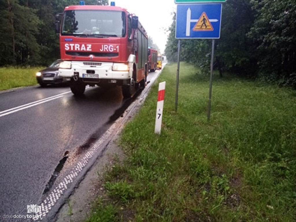 Zdarzenia drogowe w Toruniu